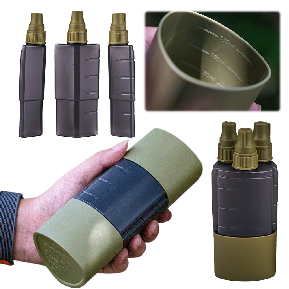 Camping Hiking Cooking - 3 In 1 Outdoor Camping เครื่องปรุงรสขวด