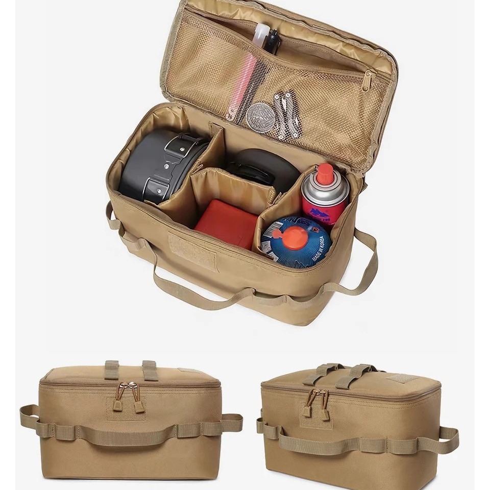 กระเป๋าเก็บถังแก๊สสำหรับตั้งแค - Camping Cooking Organizer บทวิจารณ์และราคา