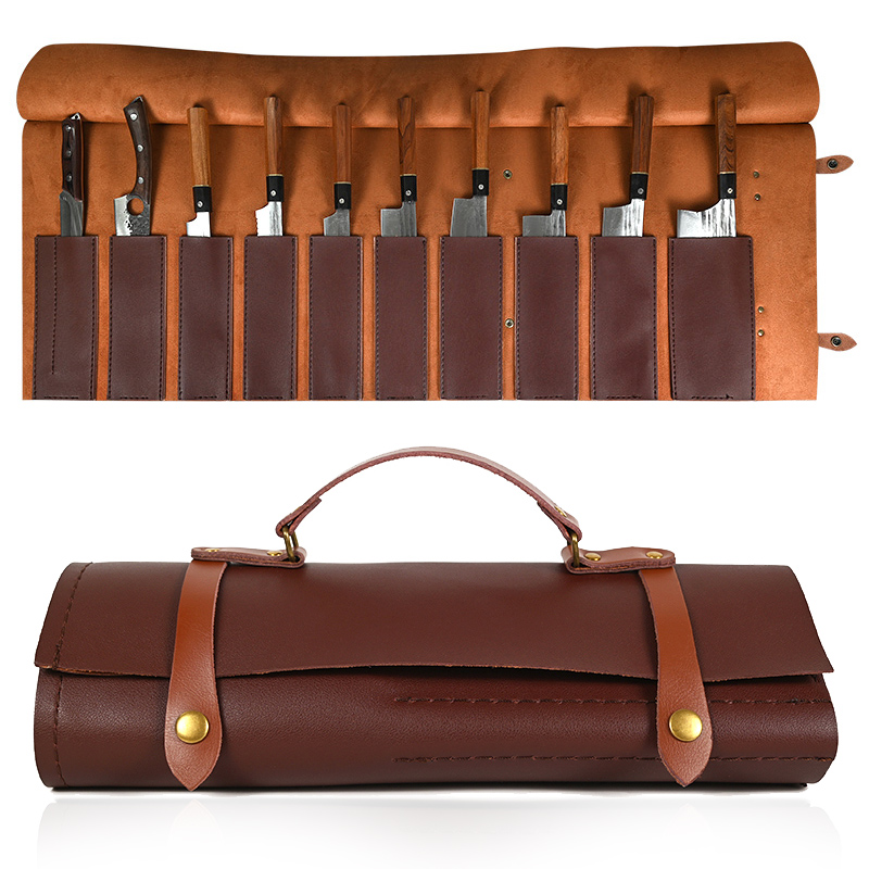 กระเป๋าม้วนมีดทำครัวแบบพกพา8 9 - Camping Cooking Organizer บทวิจารณ์และราคา