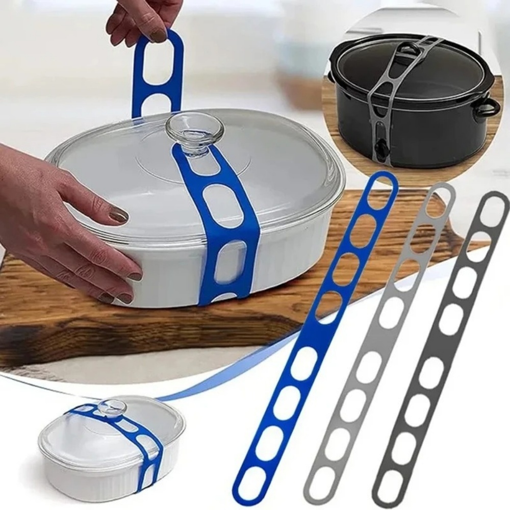สายรัดซิลิโคนยืดหยุ่นสำหรับยึด - Camping Cooking Organizer บทวิจารณ์และราคา