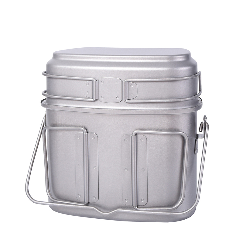 1.5L โรงอาหารทหารกลางแจ้งชุดรั - Camping Cooking Organizer บทวิจารณ์และราคา