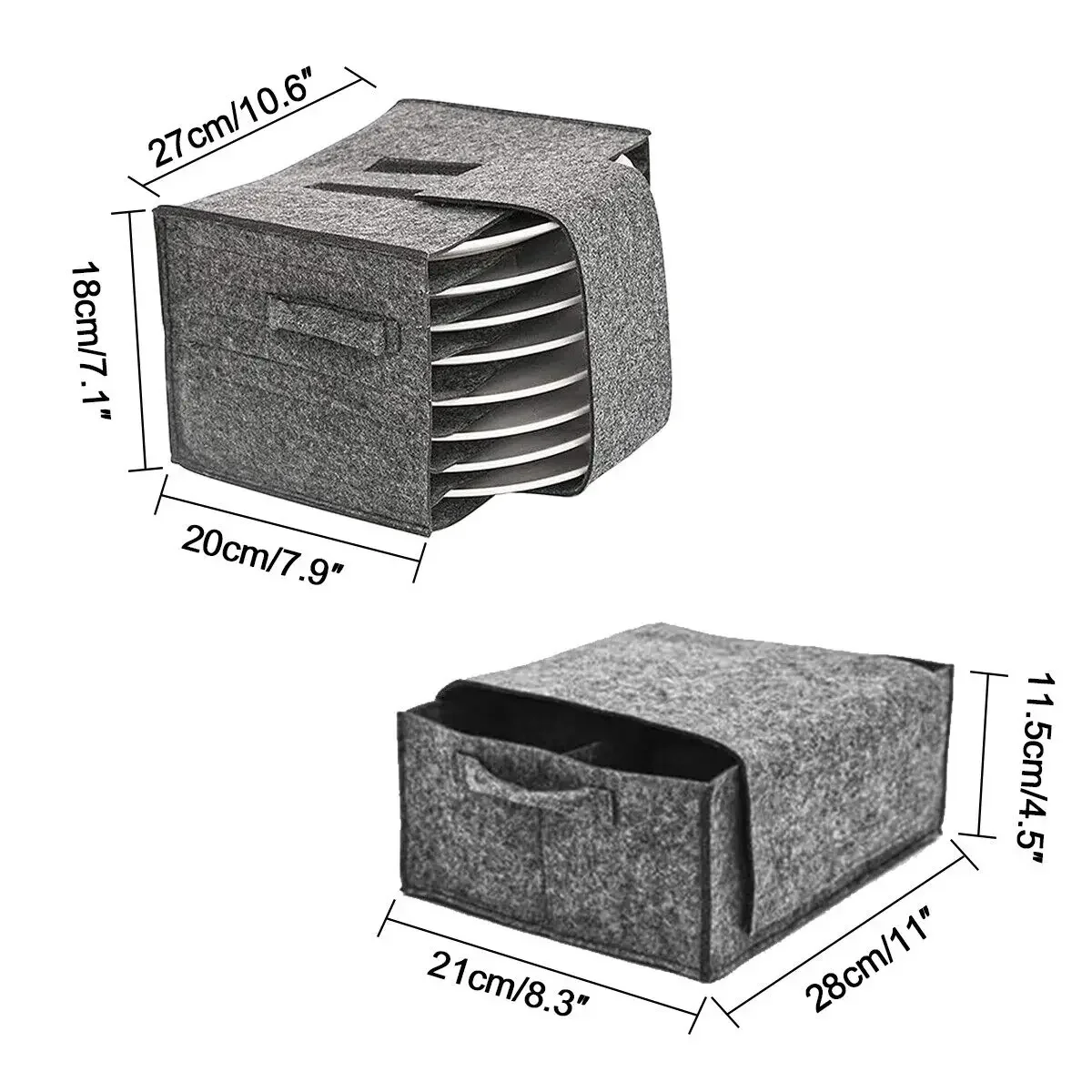 Felt แผ่นจานถ้วยผู้ถือกระเป๋า  - Camping Cooking Organizer บทวิจารณ์และราคา