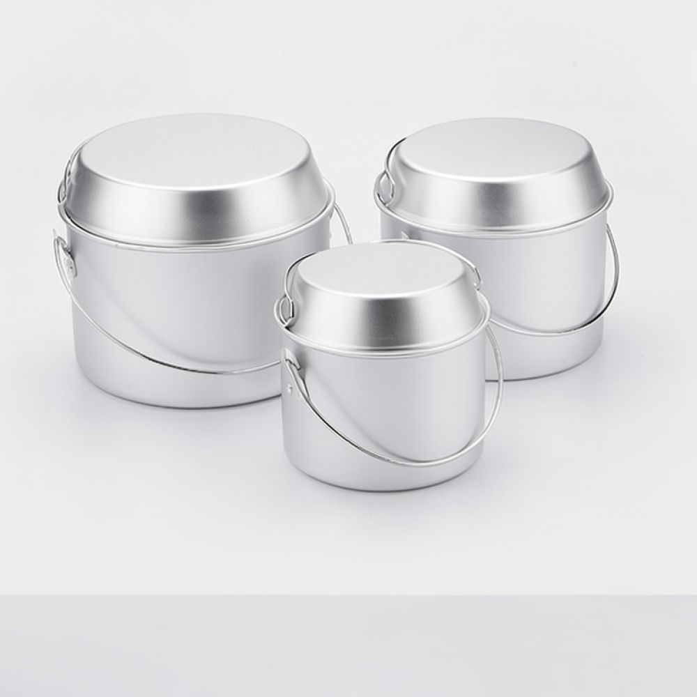 ชุดหม้อแคมป์ปิ้งอะลูมิเนียมแบบ - Camping Cooking Dining Set บทวิจารณ์และราคา
