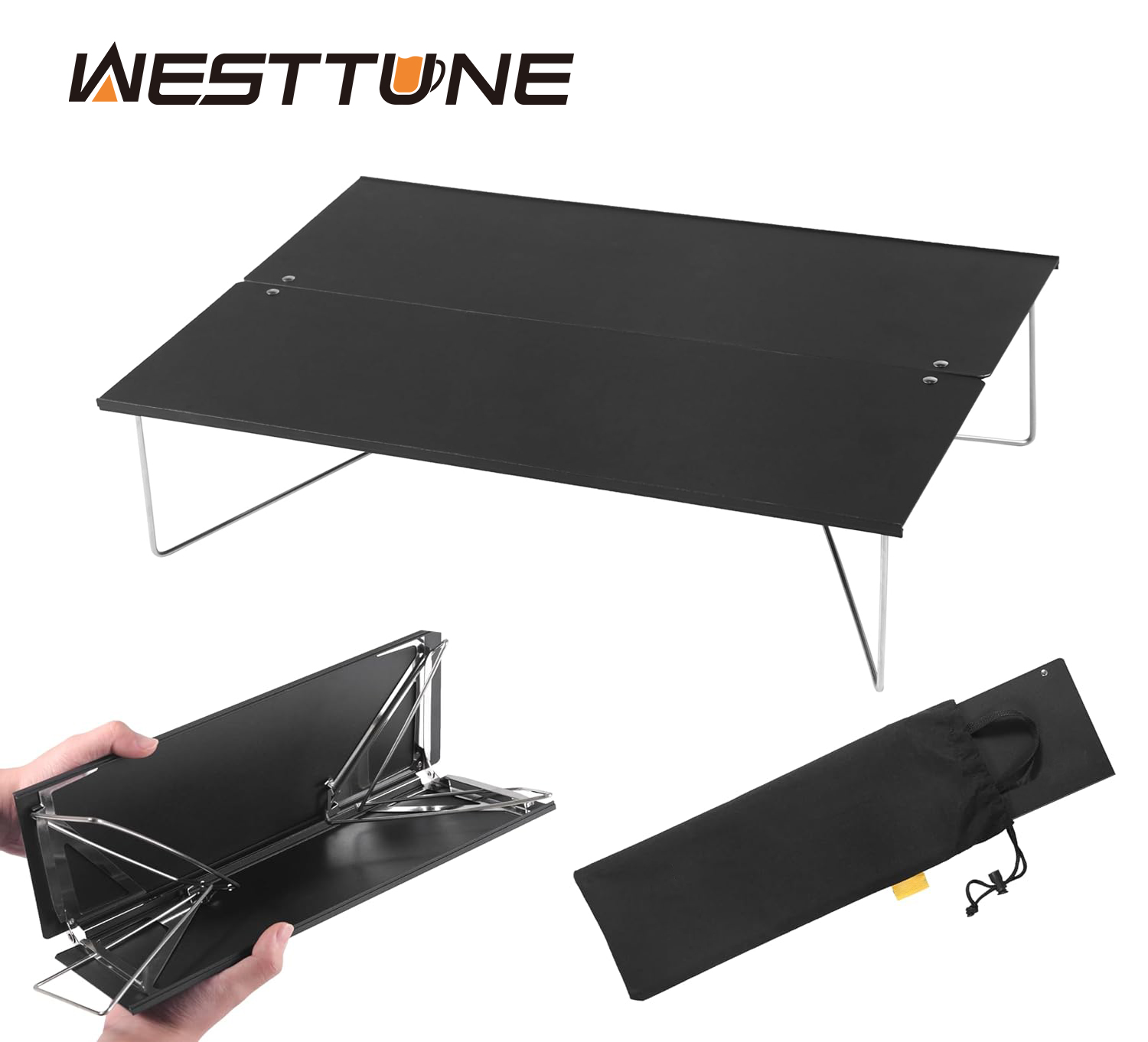 WESTTUNE ขนาดกะทัดรัด Mini Cam - Camping Cooking Table บทวิจารณ์และราคา