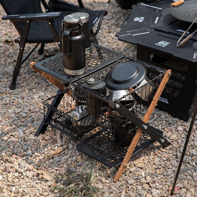 โต๊ะพับแบบพกพาสำหรับตั้งแคมป์  - Camping Hiking Cooking บทวิจารณ์และราคา