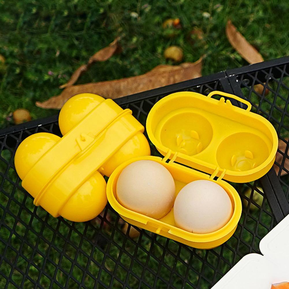 กล่องเก็บไข่แบบ2ช่องกล่องใส่ไข - Camping Cooking Organizer บทวิจารณ์และราคา