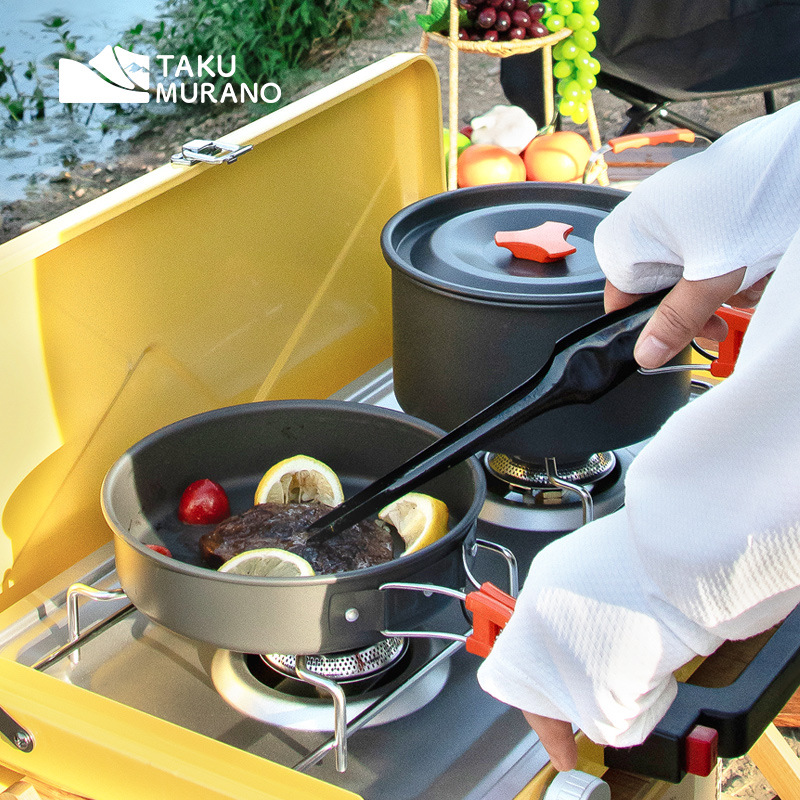 ชุดอุปกรณ์ทำอาหารสำหรับตั้งแคม - Camping Cooking Organizer บทวิจารณ์และราคา
