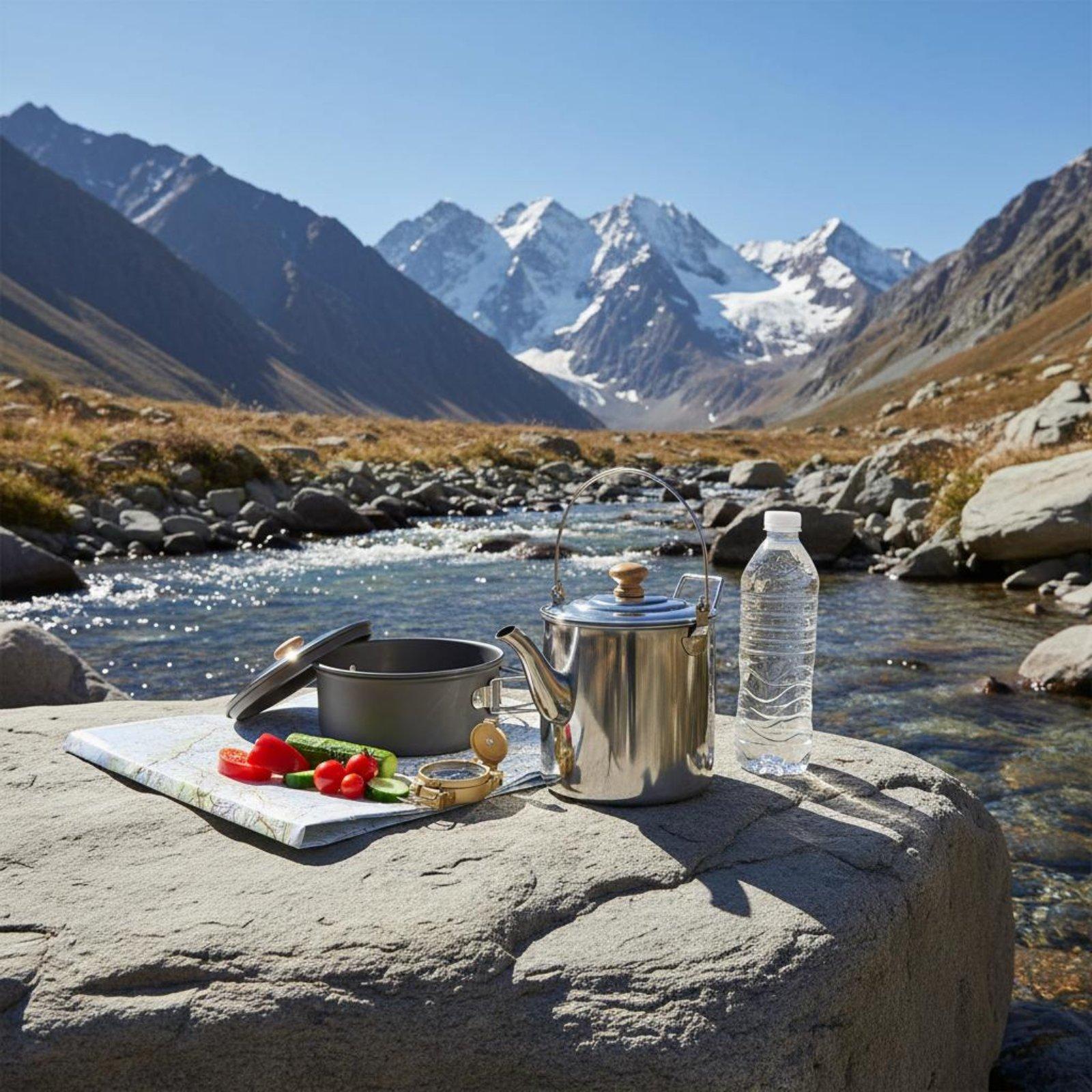 ชุดหม้อทำอาหารกลางแจ้งแบบพกพา  - Camping Cooking Container บทวิจารณ์และราคา