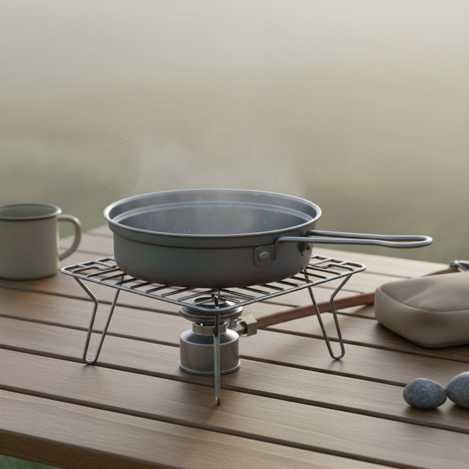 ชุดเครื่องครัวสำหรับตั้งแคมป์โ - Camping Cooking Dining Set บทวิจารณ์และราคา