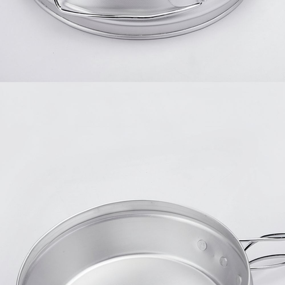 ชุดเครื่องครัวอะลูมิเนียมสำหรั - Camping Cooking Dining Set บทวิจารณ์และราคา
