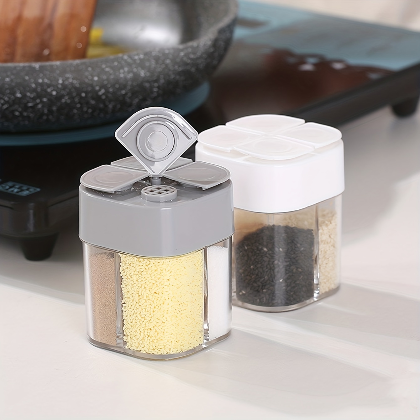 4in1 Camping Seasoning Shaker  - Camping Cooking Organizer บทวิจารณ์และราคา